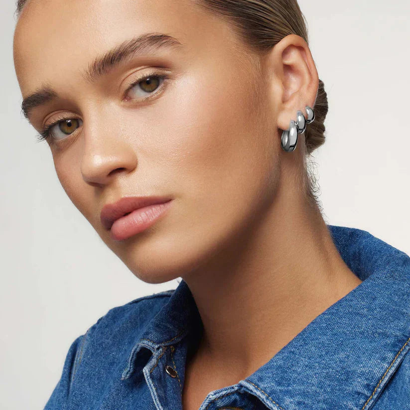 Rue Bold Hoop Earrings
