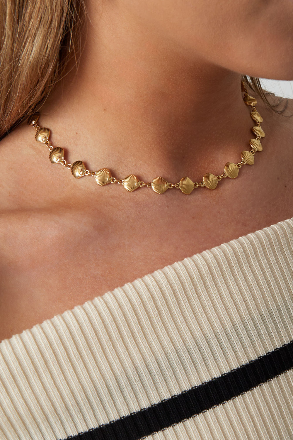 necklace shell trio