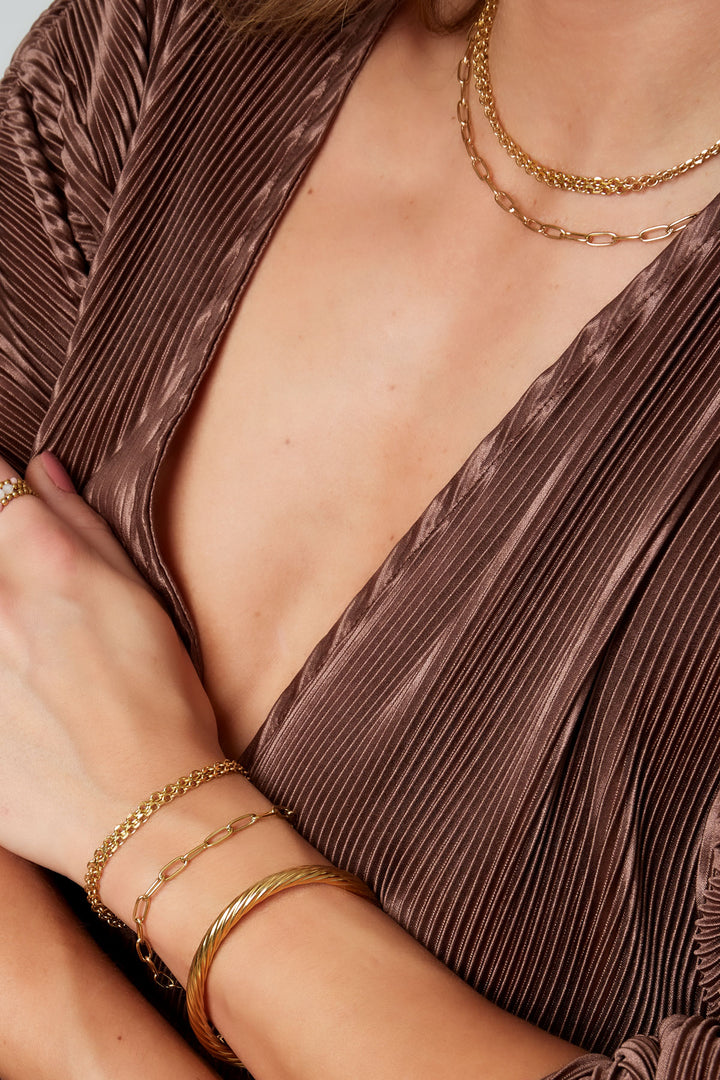 Basic Stainless Steel Link Bracelet