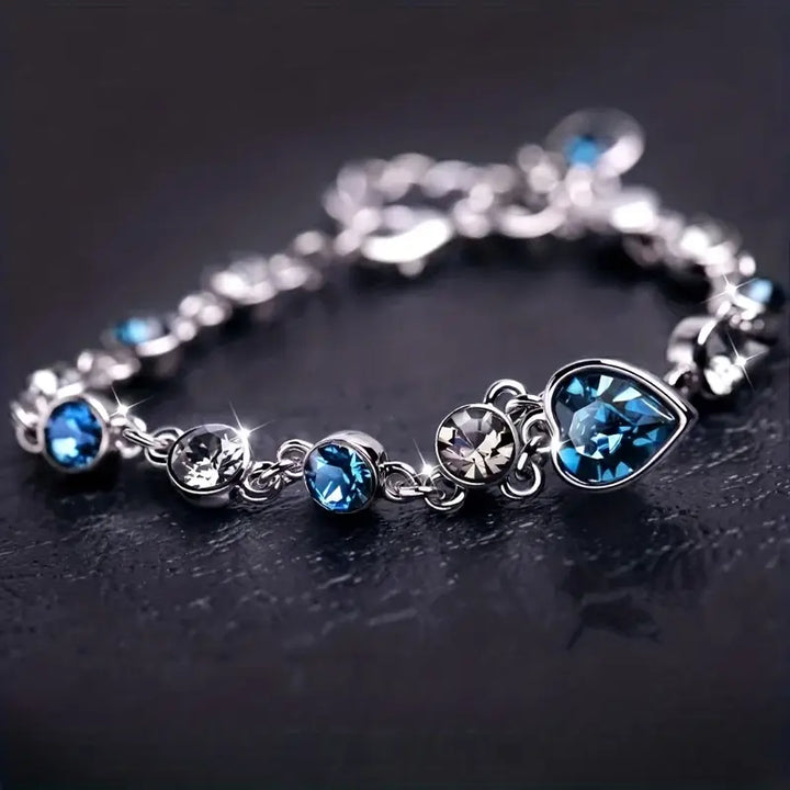 Ocean Heart Glow Armbånd