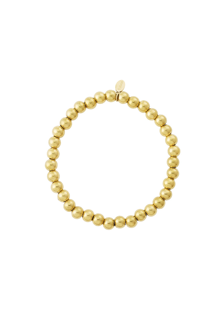 Solid bead bracelets-6mm