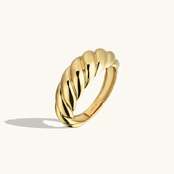 Croissant-Shaped Ring