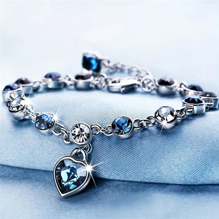 Ocean Heart Glow Armbånd