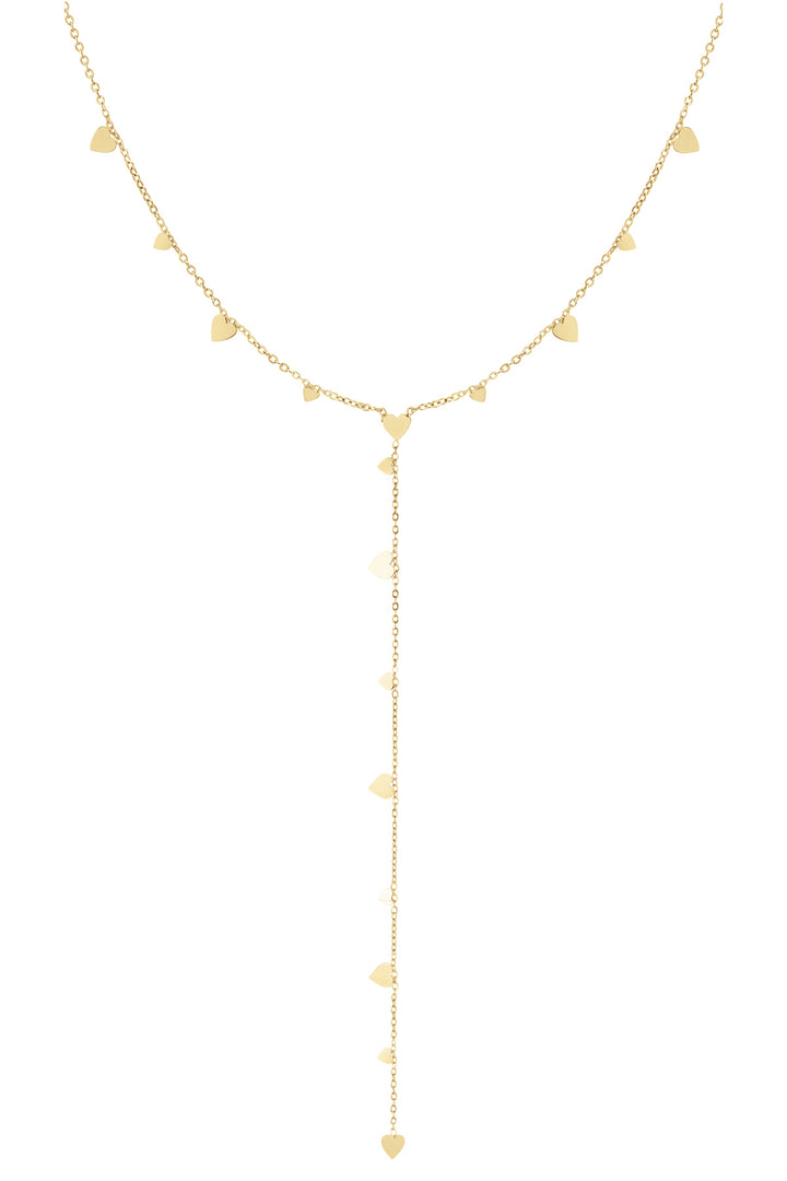 Necklace coins with center piece - Silver Color color