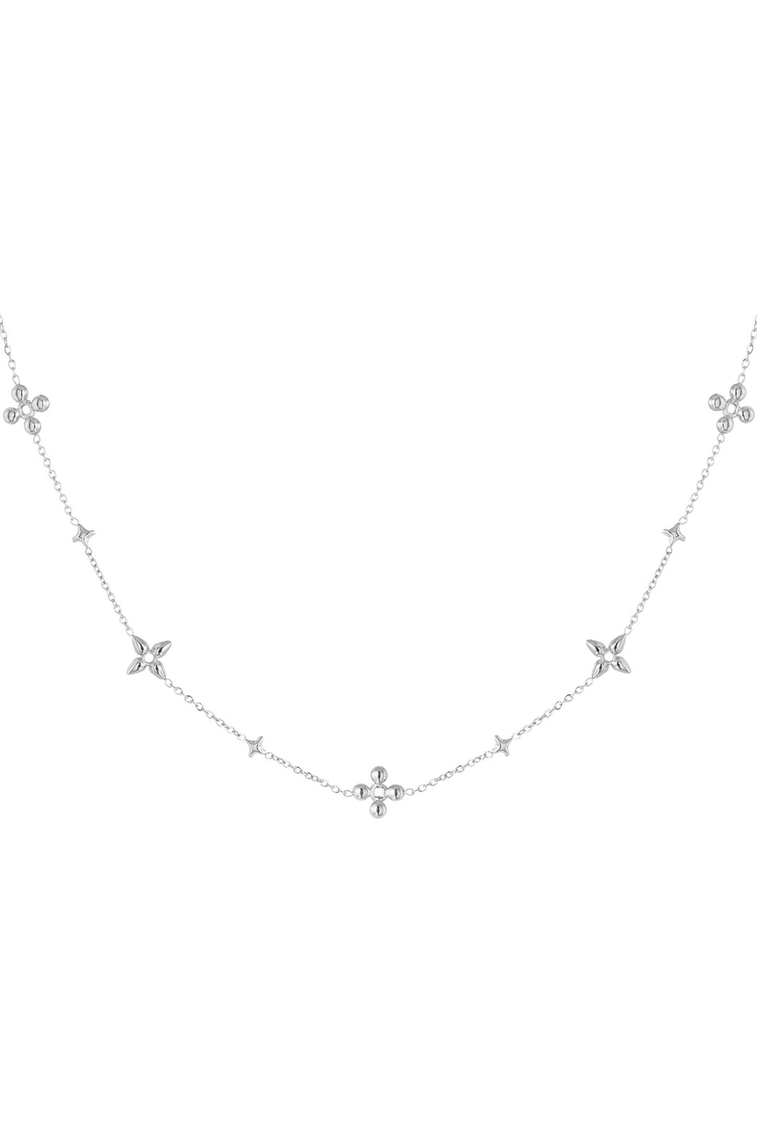 flower party necklace