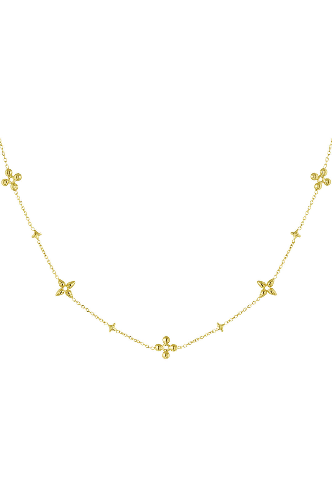 flower party necklace