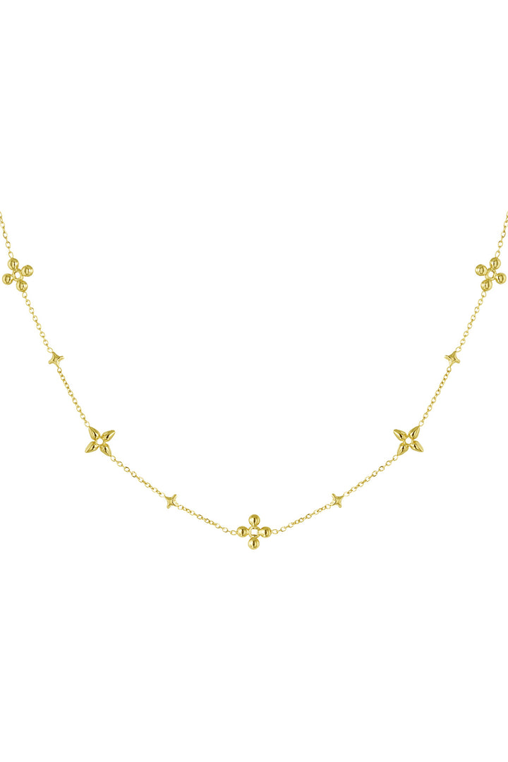 flower party necklace