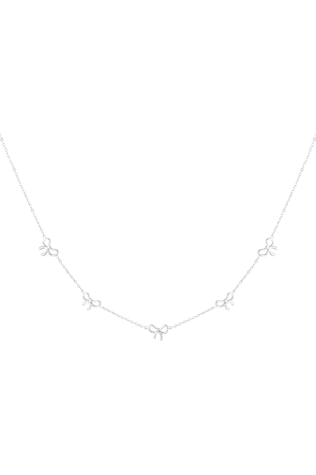 charming bows necklace