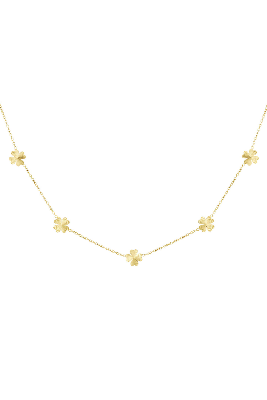 leafy luck necklace