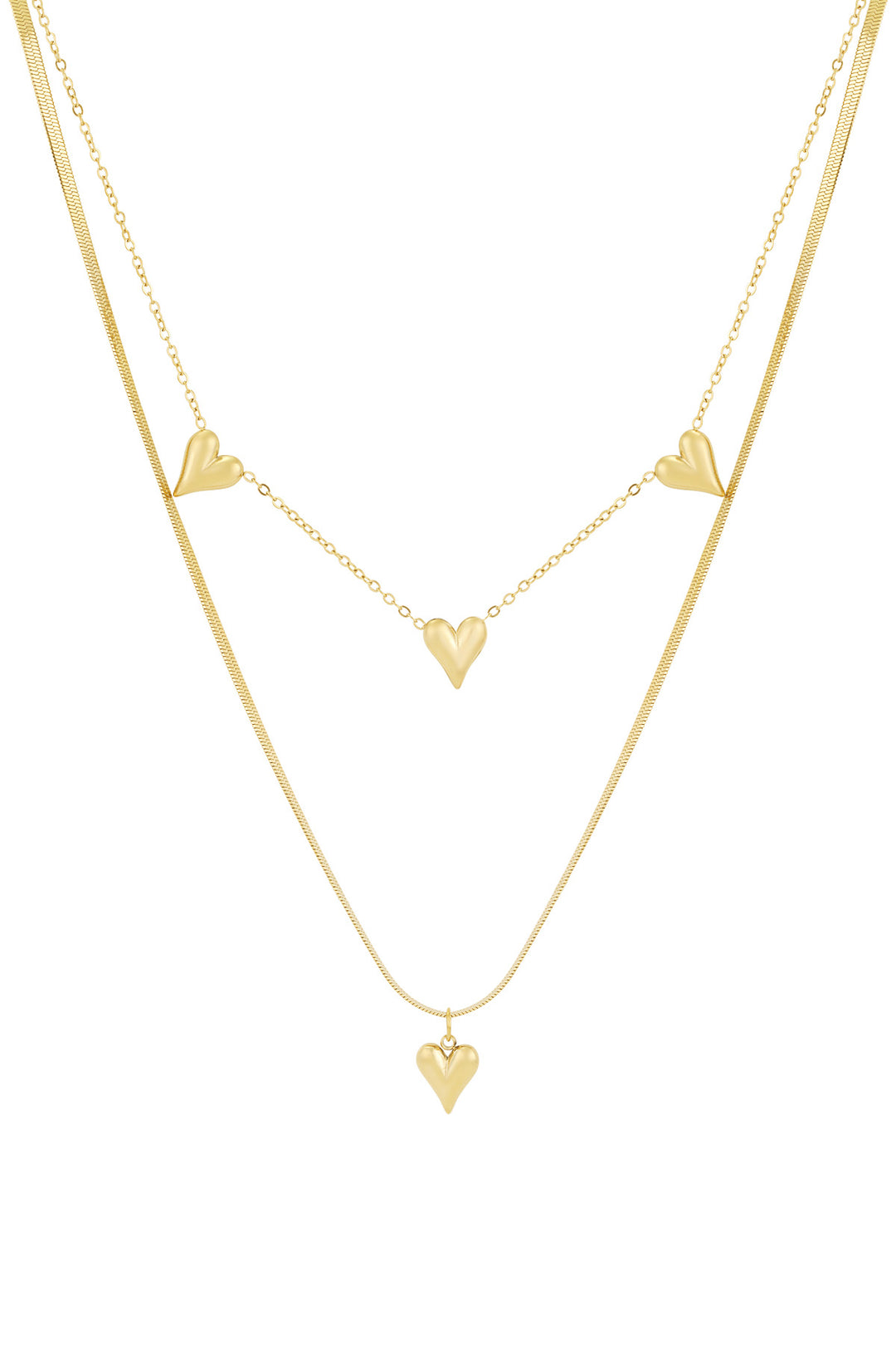 heart to heart necklace