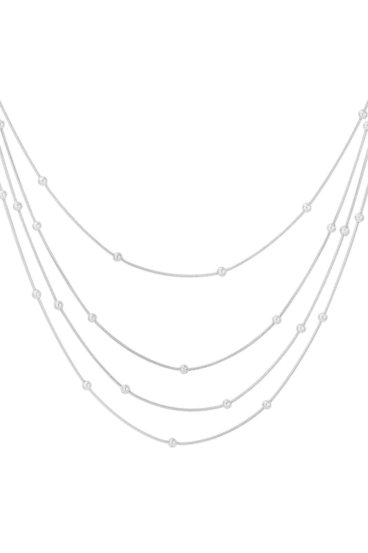 dotty layers necklace