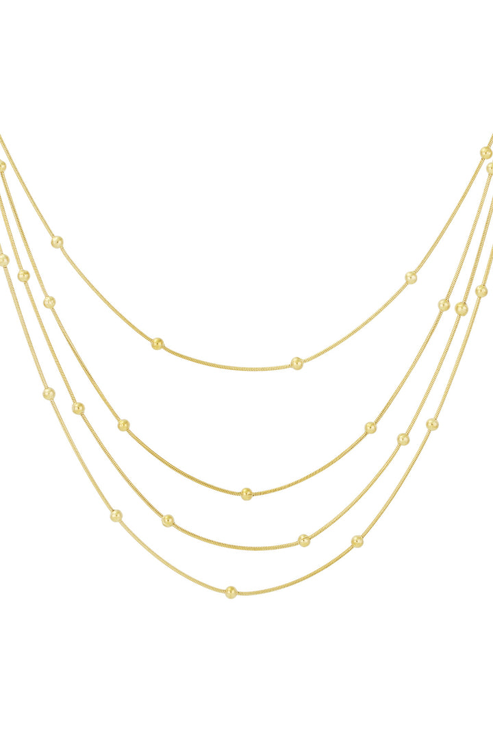 dotty layers necklace