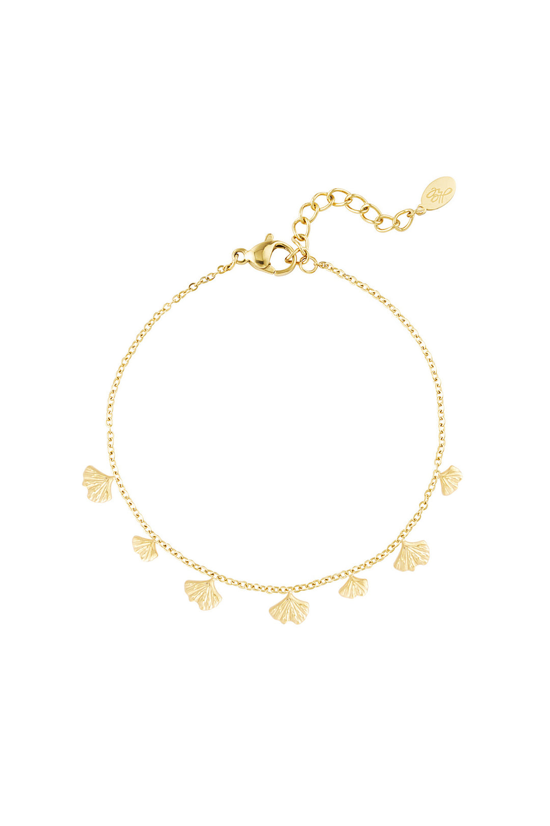 Classic bracelet with shell charms - Silver Color color