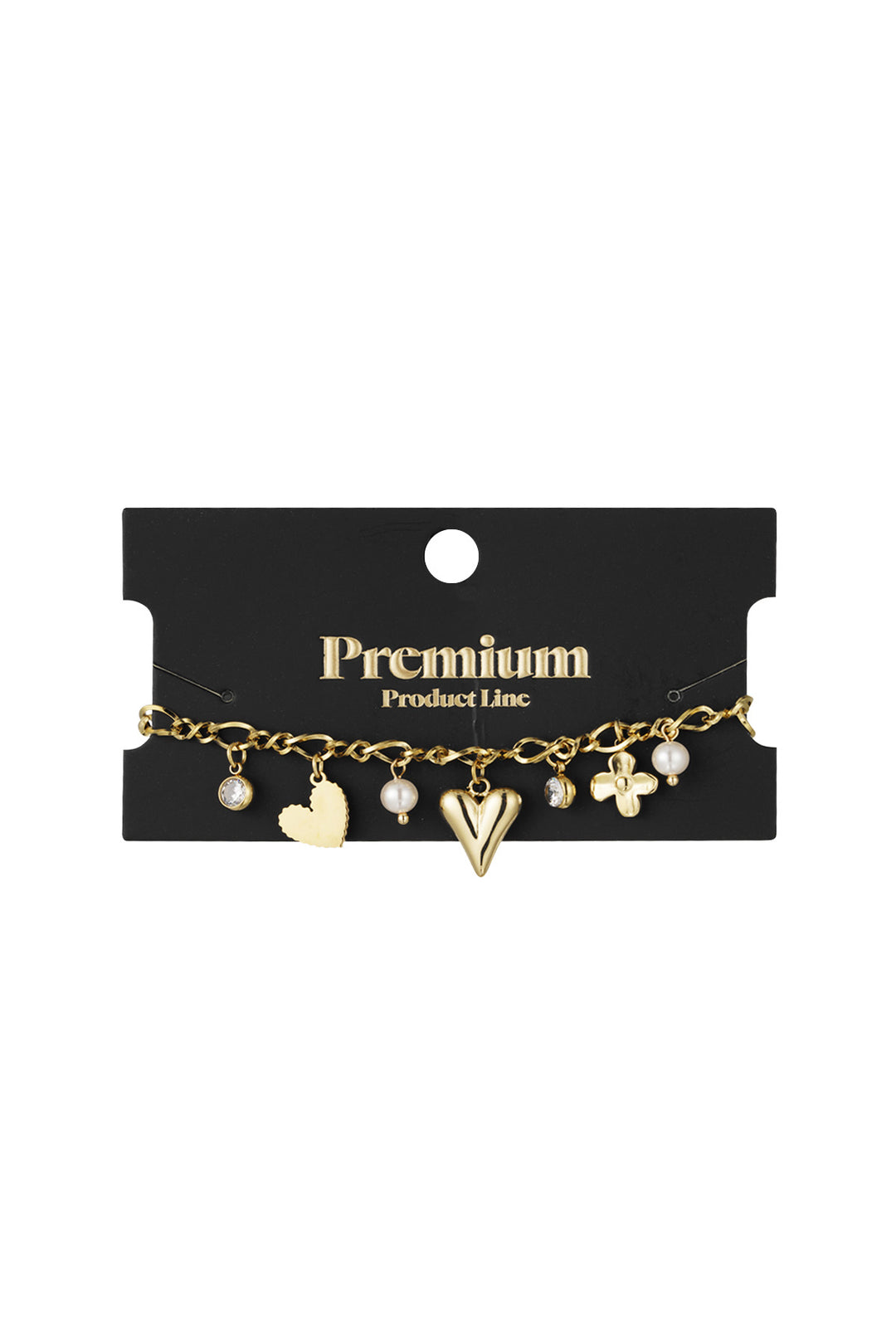 sparkling love bracelet