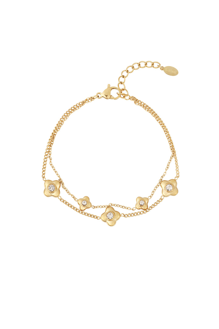 flowery bracelet