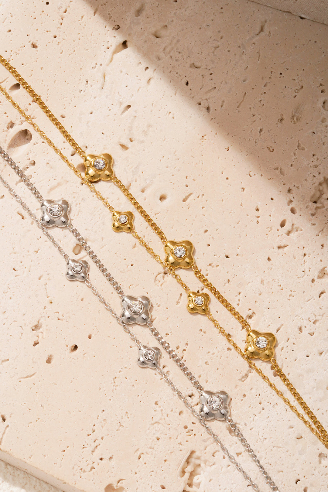 flowery bracelet