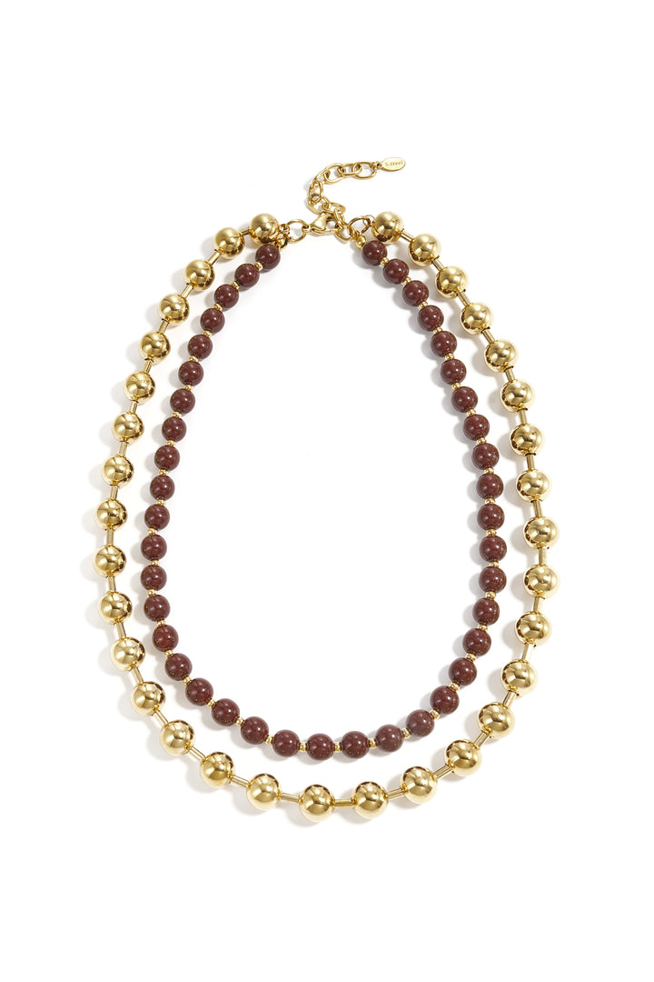 Acrylic Layered Necklaces Beads Casual Daily Simple Series Women's jewelry