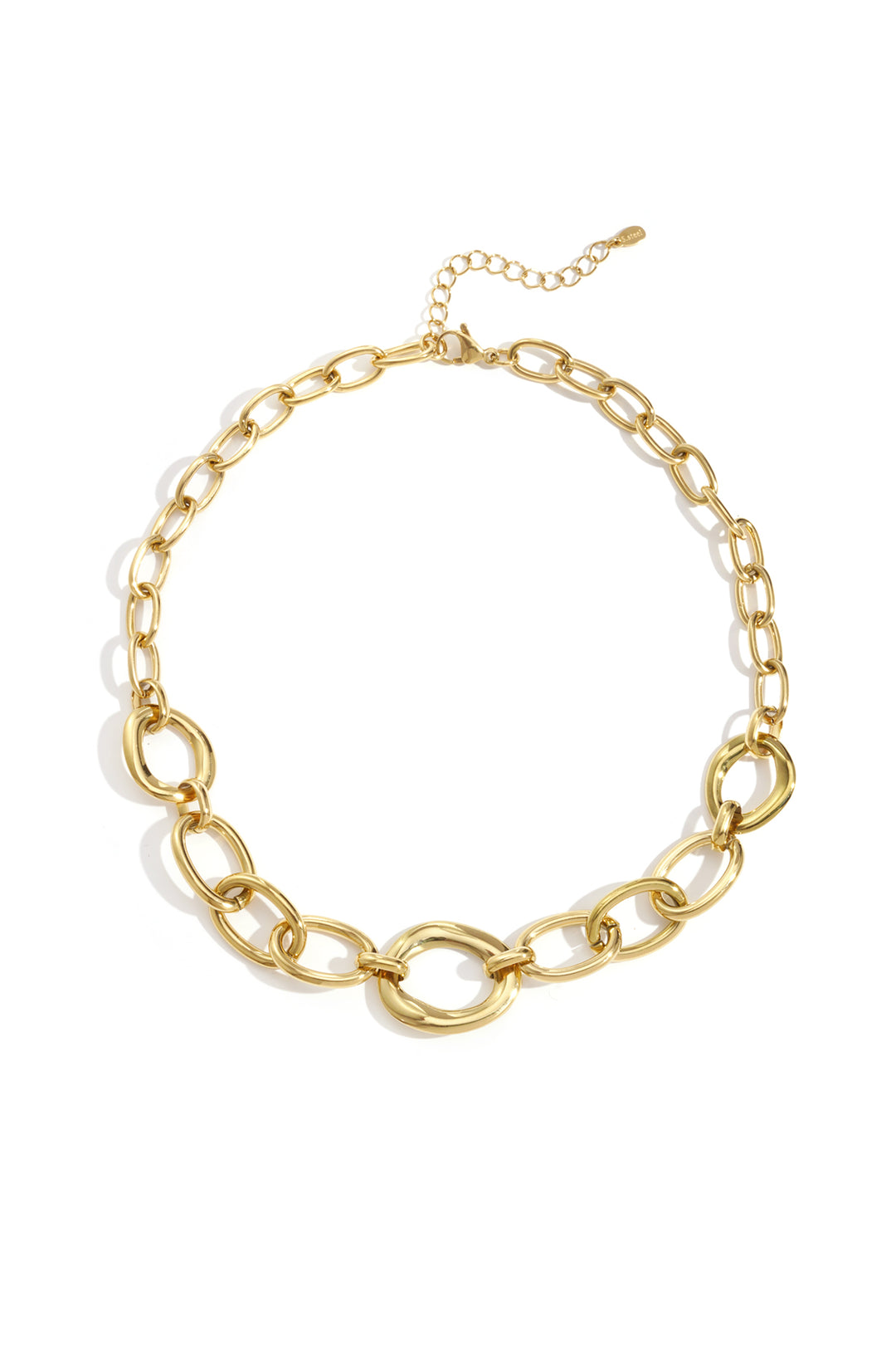 Stainless Steel Chain Necklaces Chain Casual Daily Simple Series Women's jewelry
