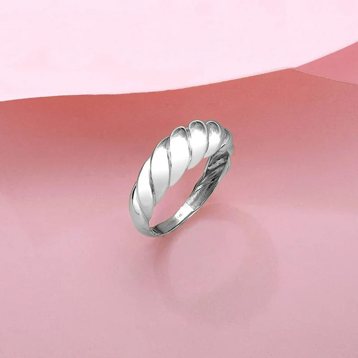 Croissant-Shaped Ring