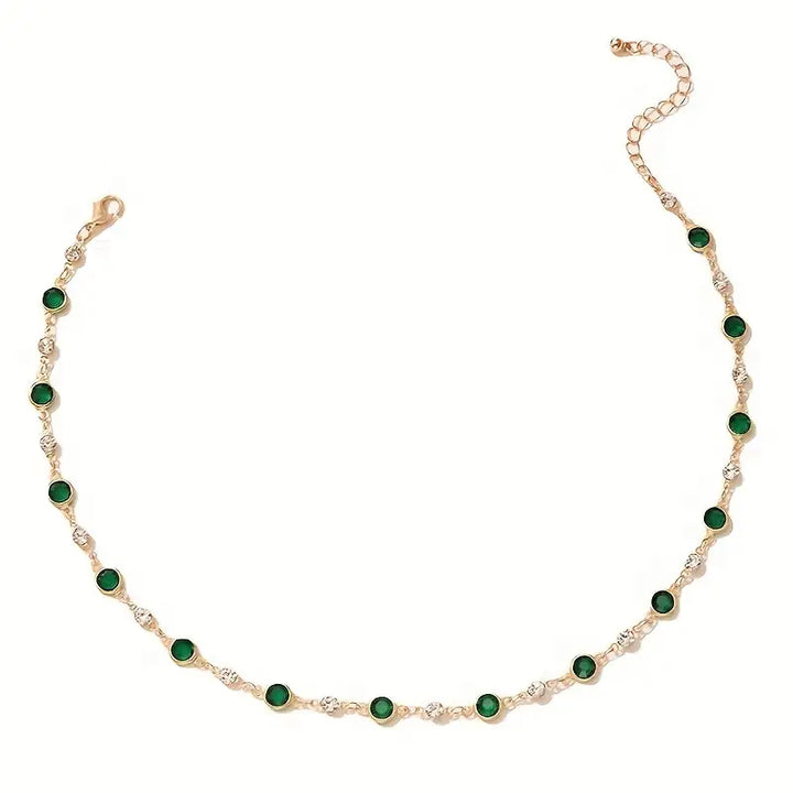 Groene Smaragd Hanger Ketting