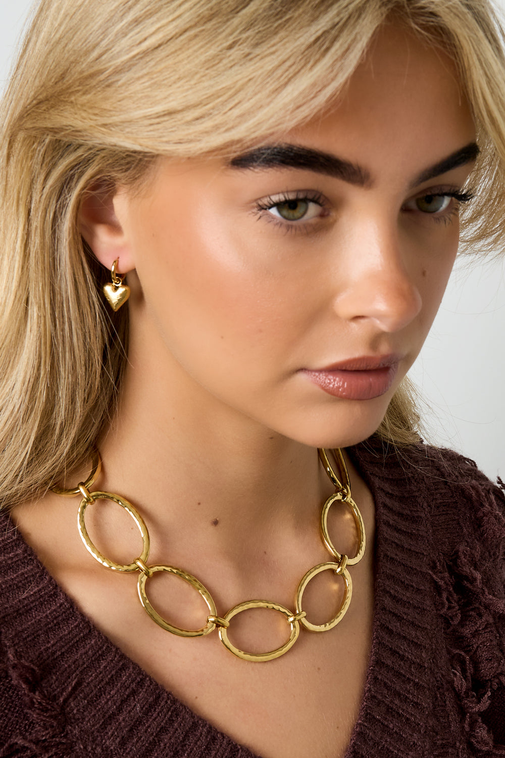 Stainless Steel Chain Necklaces Chain Casual Daily Simple Series Women's jewelry