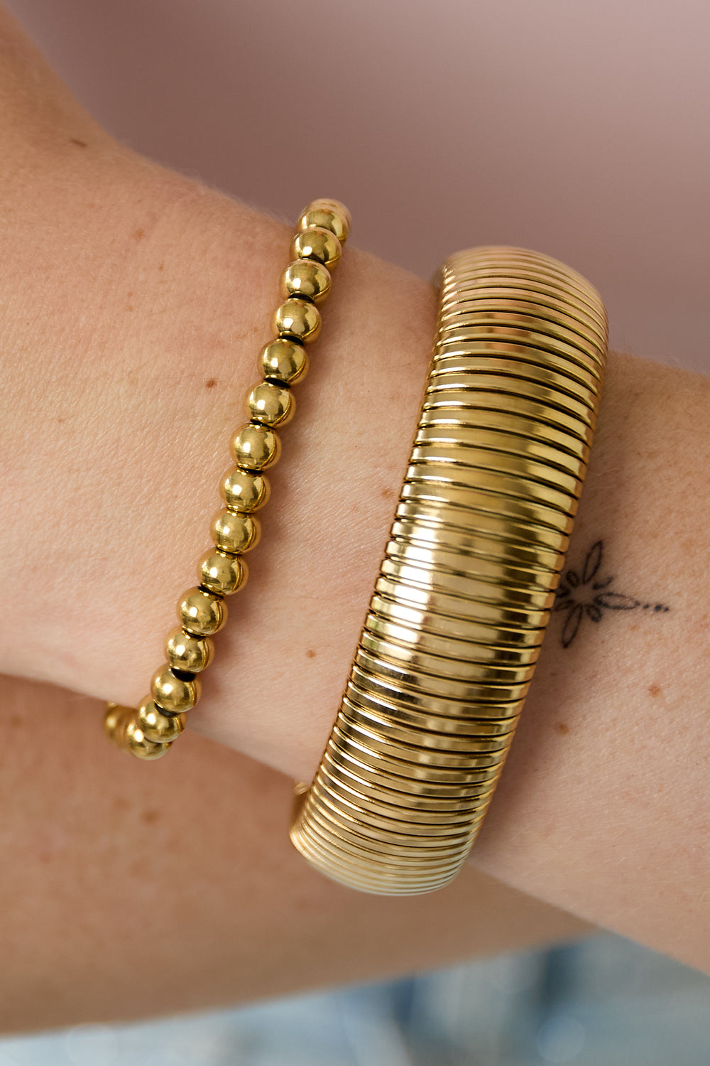 Solid bead bracelets-6mm