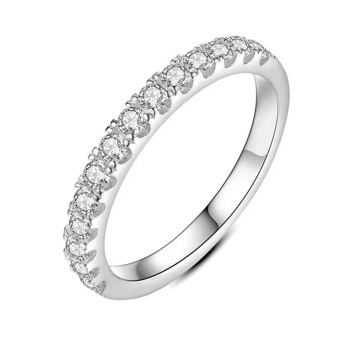 Moissanite Vielsesring