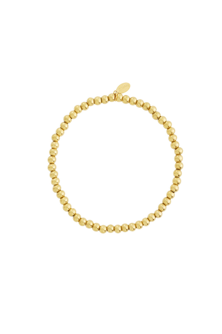 Solid bead bracelets-4mm
