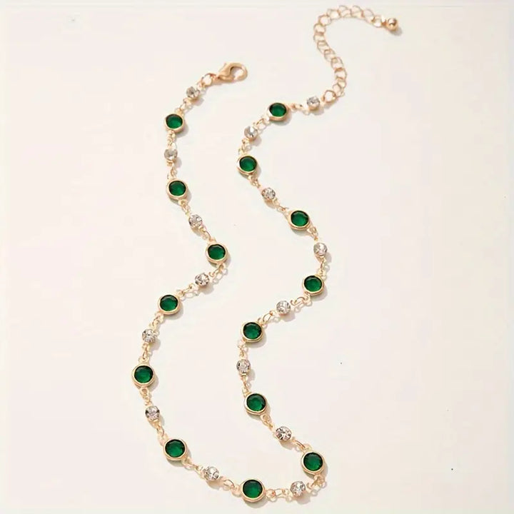 Groene Smaragd Hanger Ketting