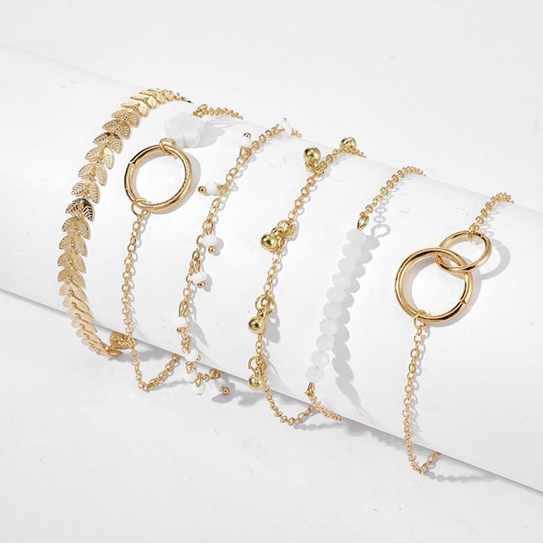 Retro Gouden Armband Set