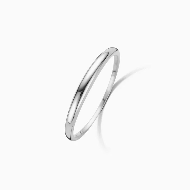 Elegant Slim Dome Ring
