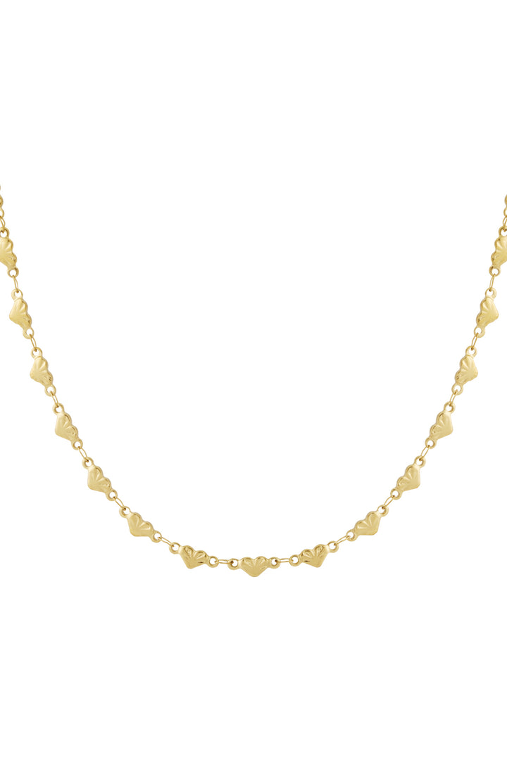 Strong heart necklace