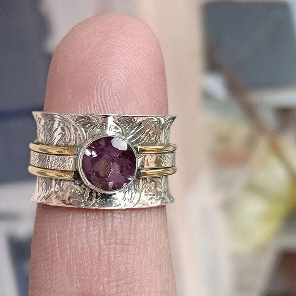 Boho Krystal Meditationsring