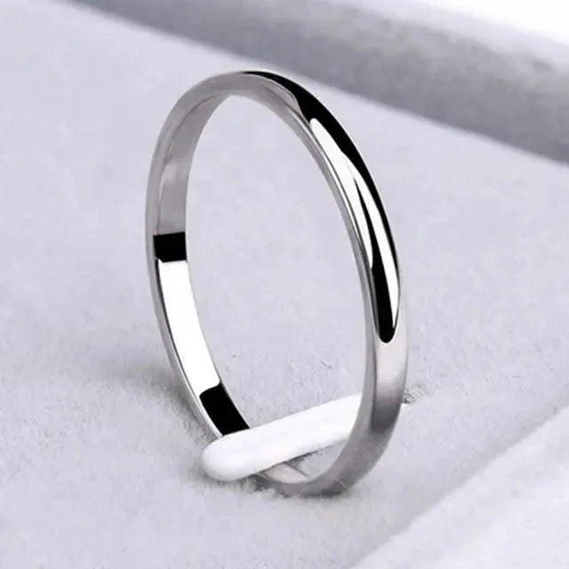 Elegante Minimalistische Ring in Goud en Zilver