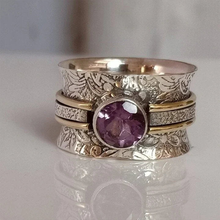Boho Krystal Meditationsring