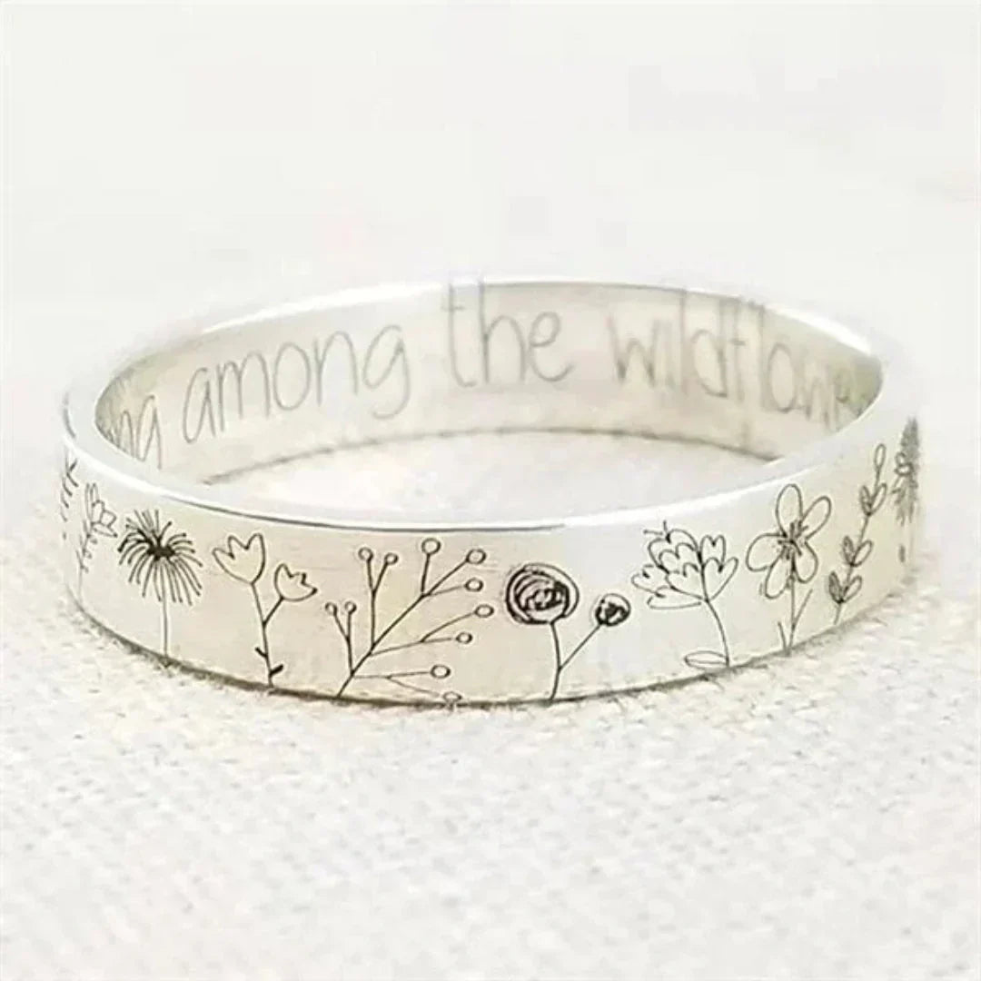 Klassieke Vintage Zilveren Ring