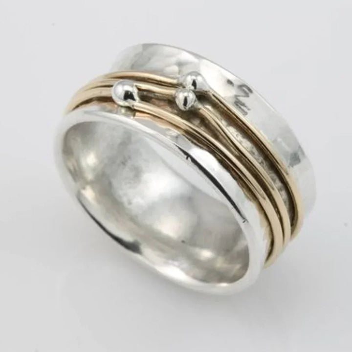 Bianca | Vintage Gouden Verzilverd Ring