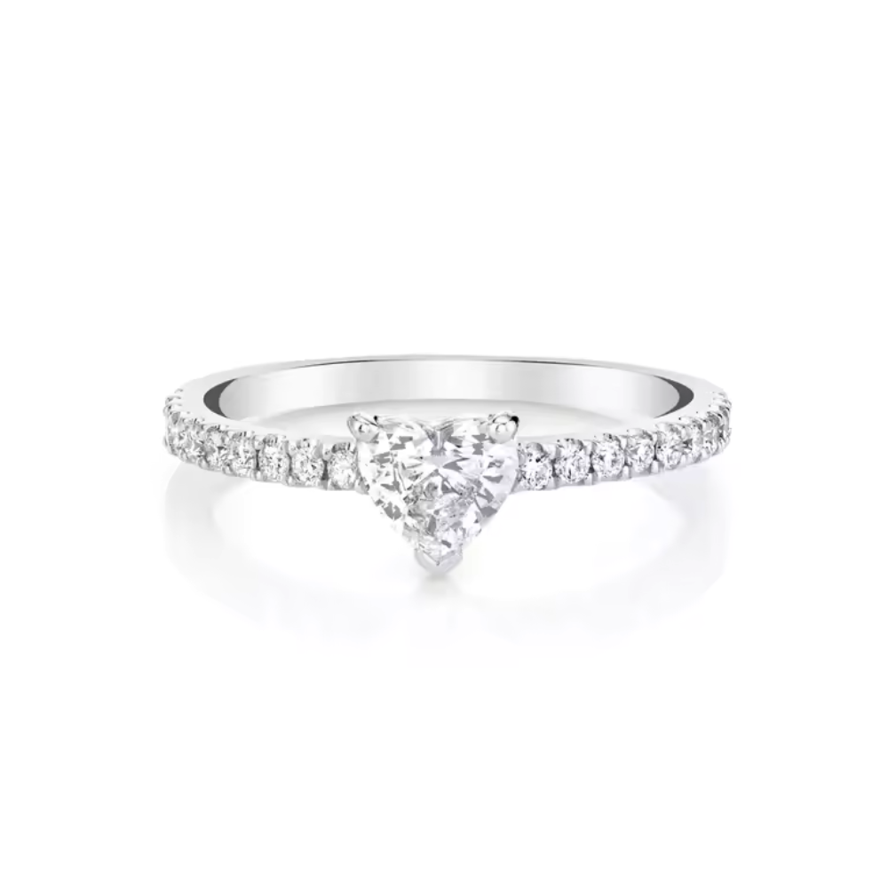 Hart CZ Gouden Engagement Ring