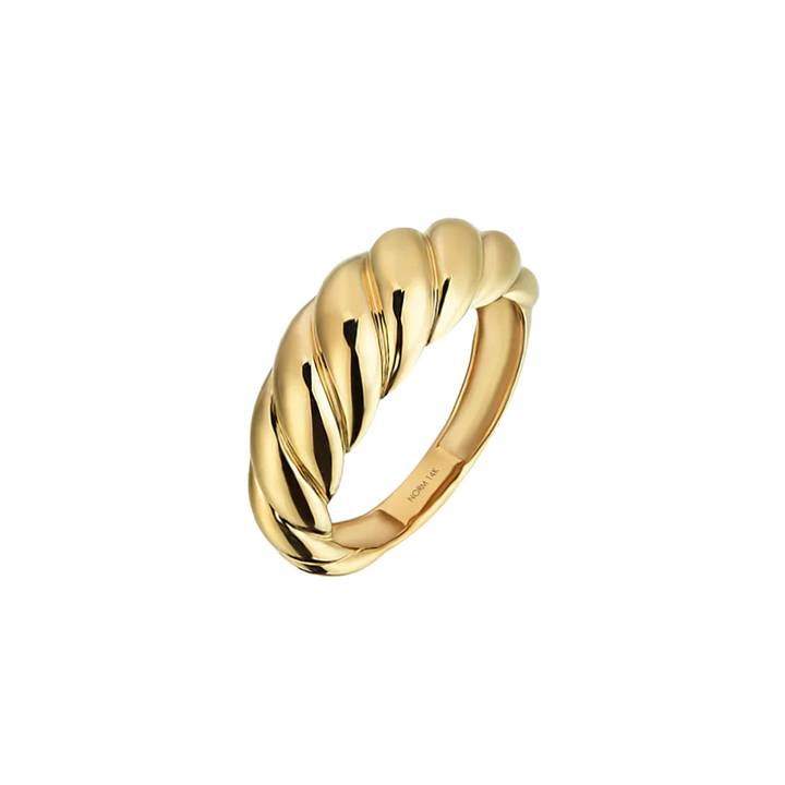 Croissant-Shaped Ring