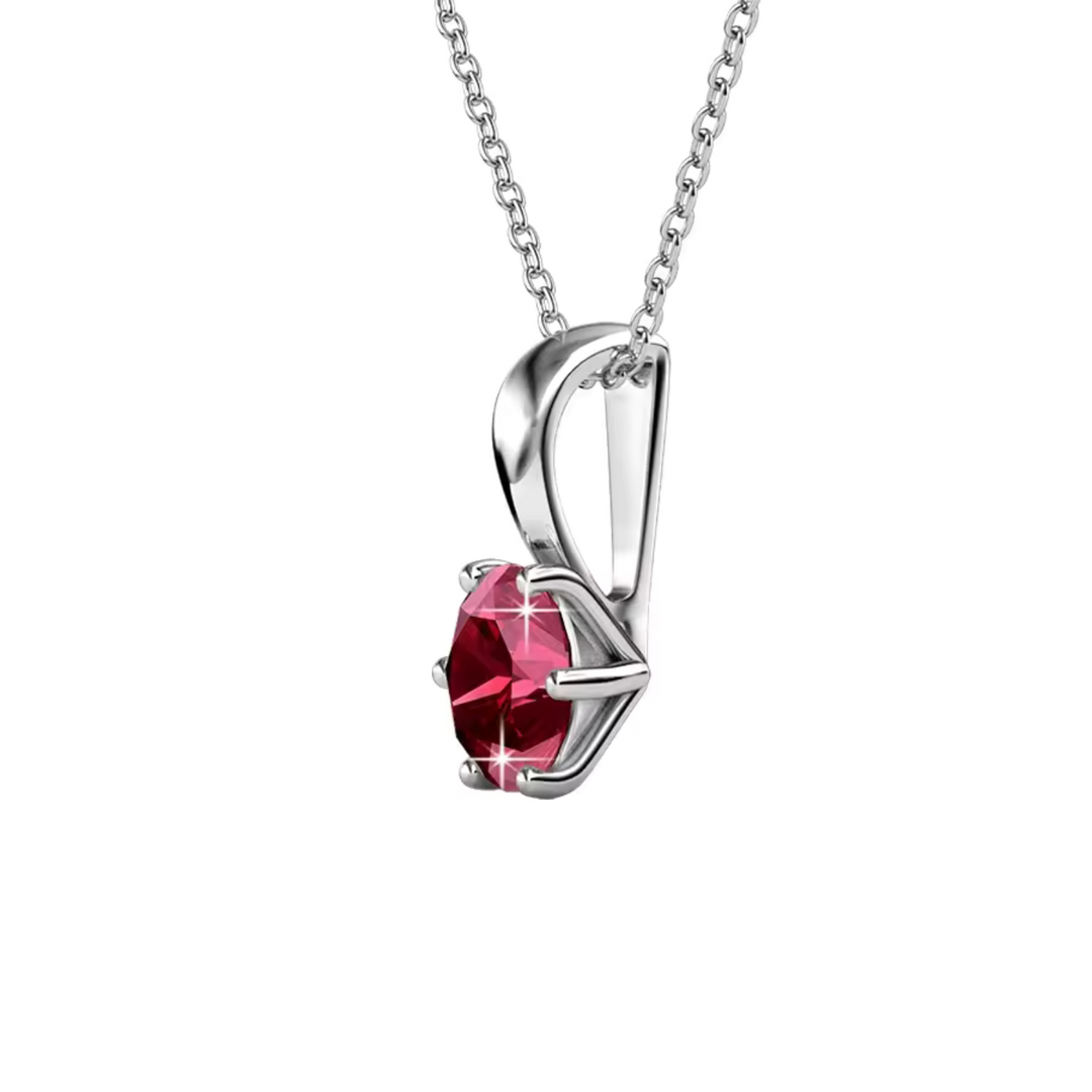 Crystal Elegance Pendant Necklace
