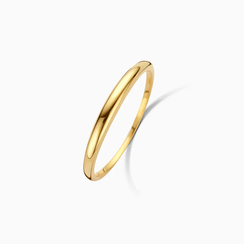 Elegant Slim Dome Ring