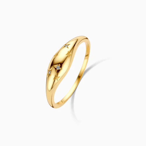 Diamant-Dome-Ring
