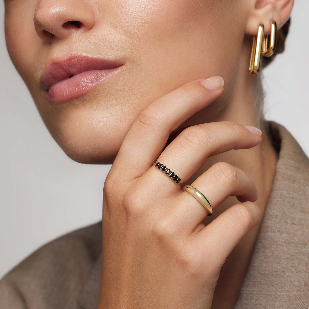 Sturdy Stone Ring