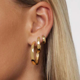 Gia Bold Hoop Earrings