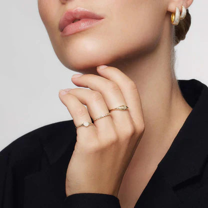Diamant-Dome-Ring