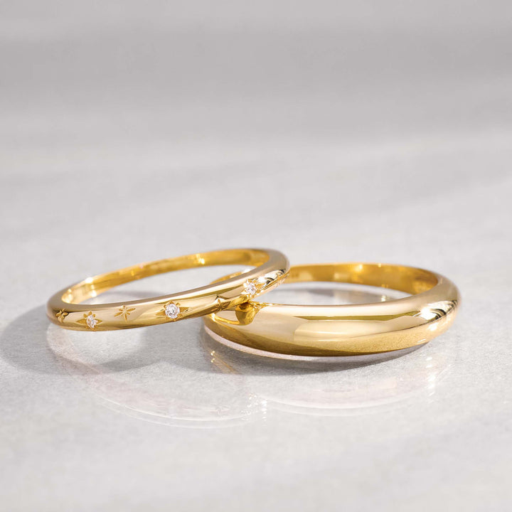 Mid-Sized Dome Ring