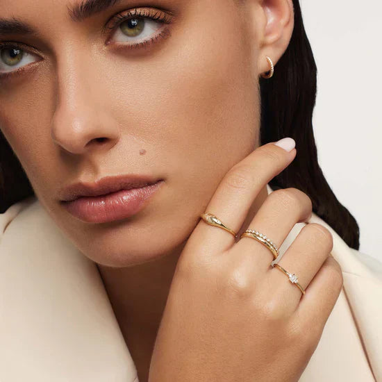 Diamant-Dome-Ring