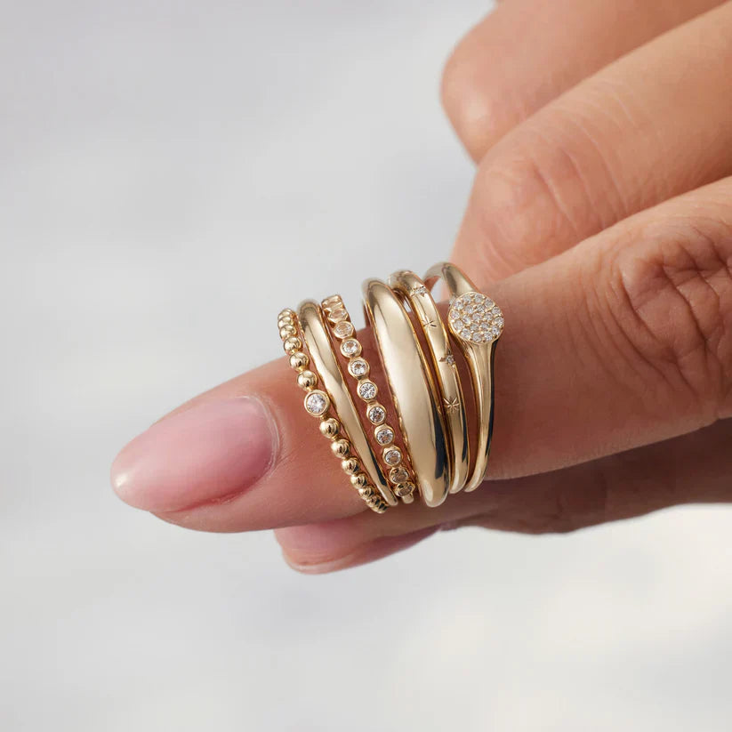 Mid-Sized Dome Ring
