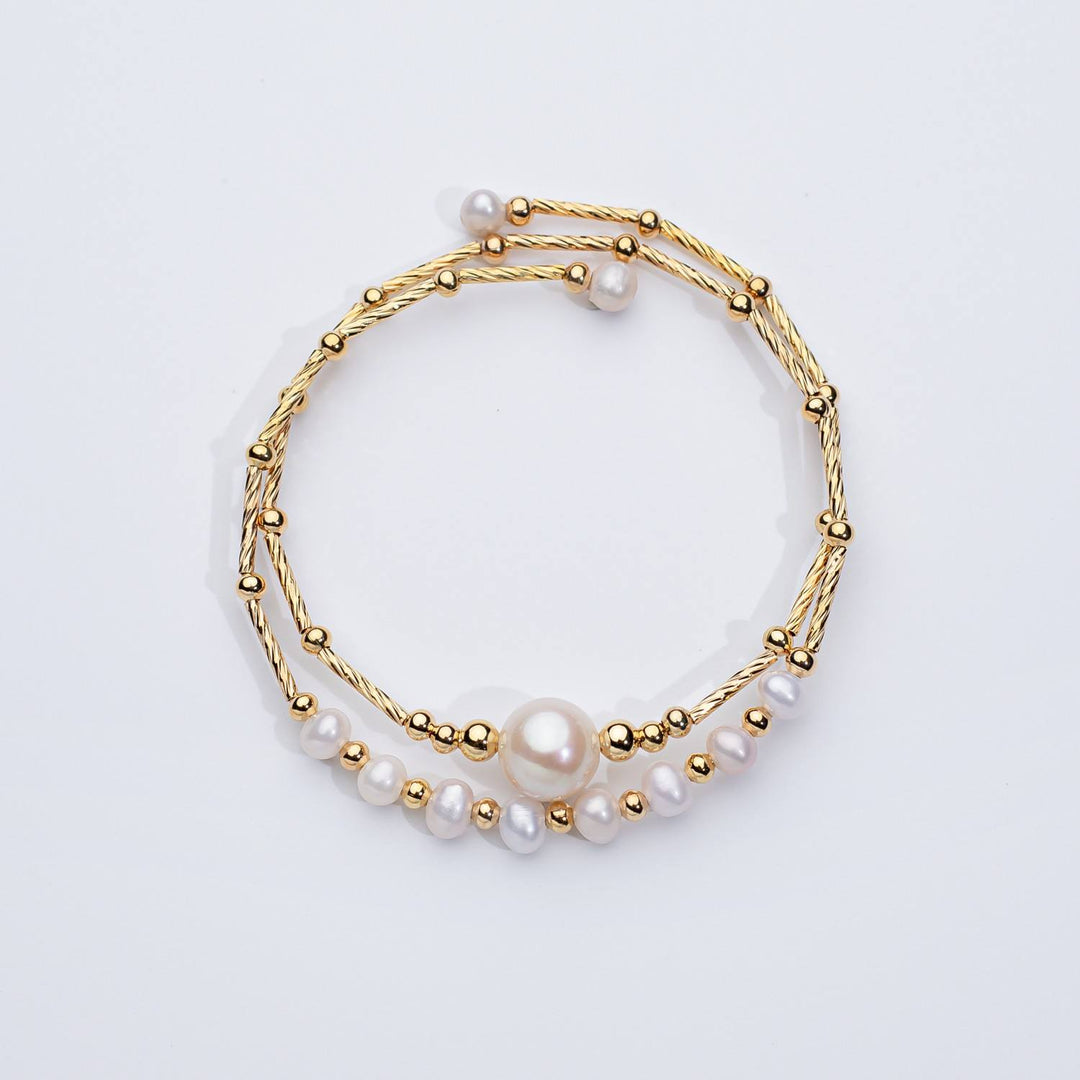 Zilveren Armband met Parels