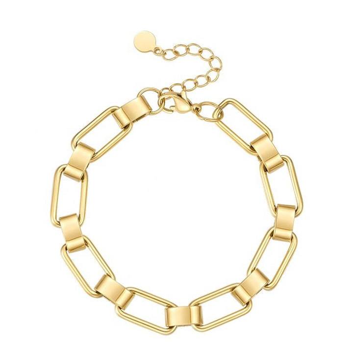 Elegante Rechthoekige Kettingarmband